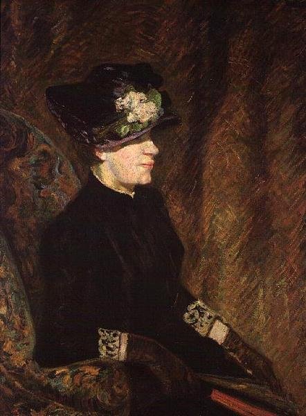 Madame Guillauminin muotokuva, n. 1888 tekijältä Jean Baptiste Armand Guillaumin