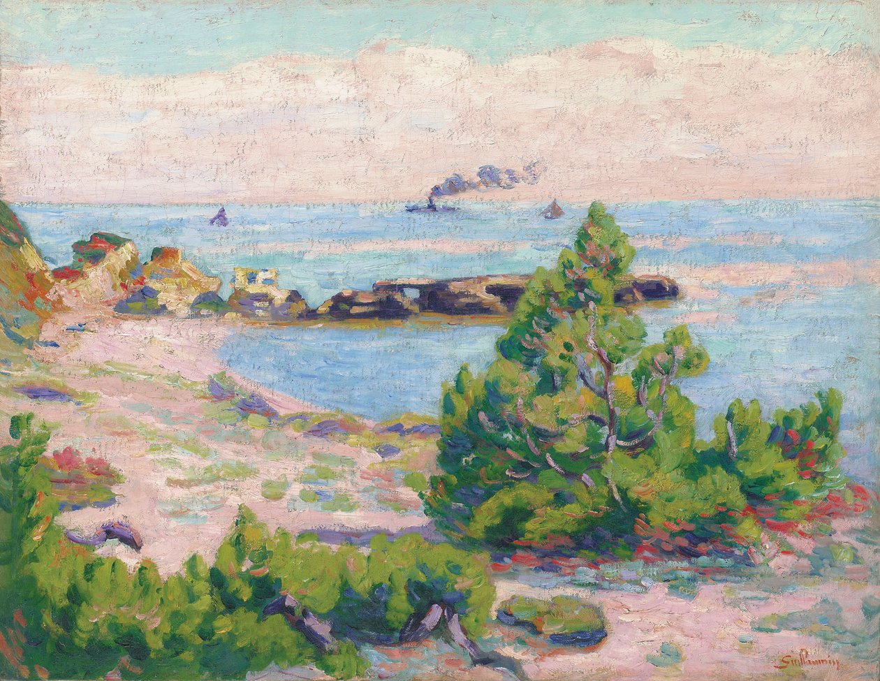 Saint Palais, Pointe de la Perriere, noin 1893 tekijältä Jean Baptiste Armand Guillaumin