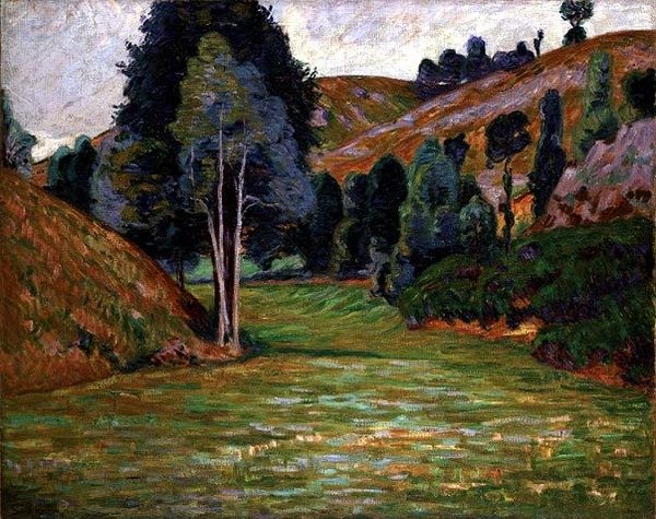 Vale at Pontgibaud, n. 1890 (öljy kankaalle) tekijältä Jean Baptiste Armand Guillaumin