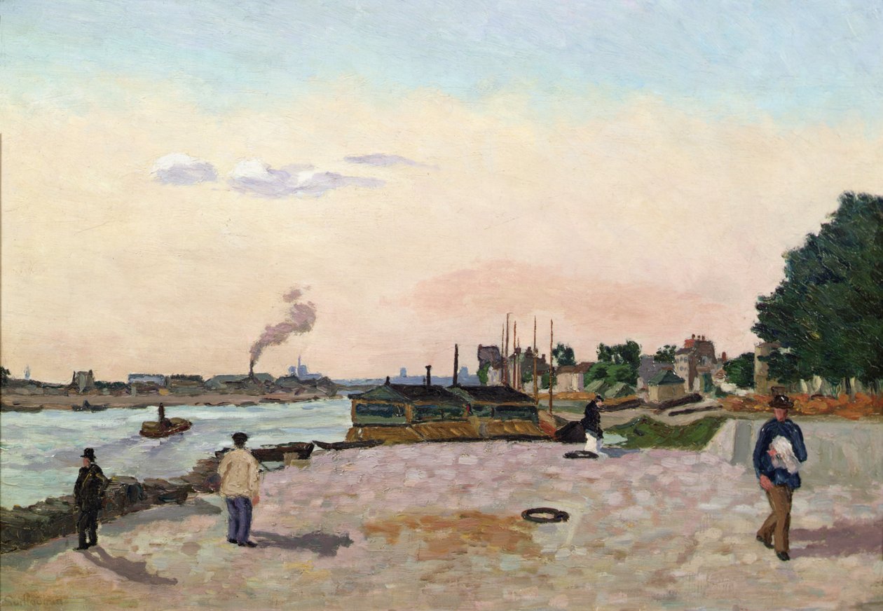 Vue of Bercy, Pariisi tekijältä Jean Baptiste Armand Guillaumin