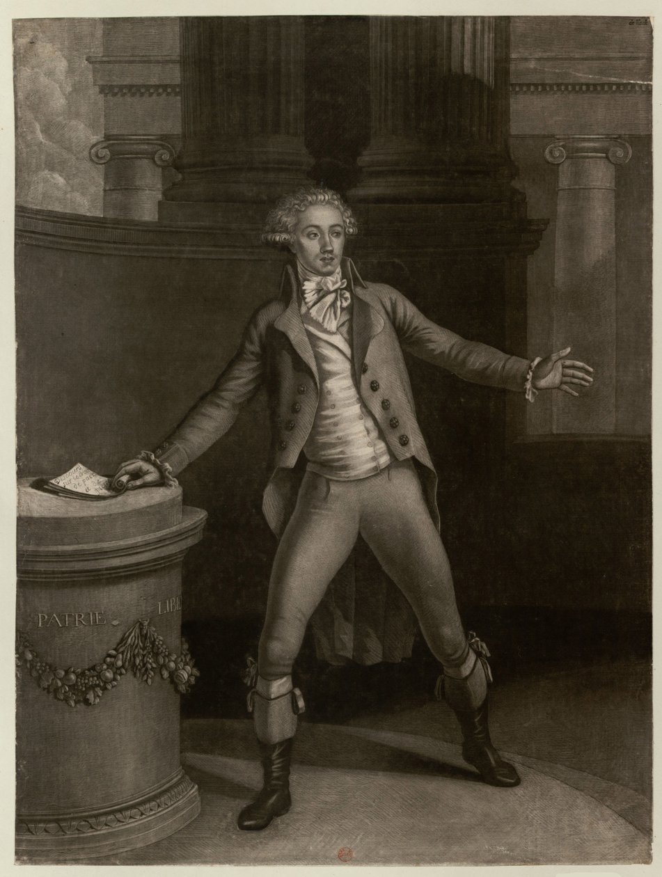 Antoine-Pierre-Joseph-Marie Barnave 1761-1793. tekijältä Jean Baptiste Audebert