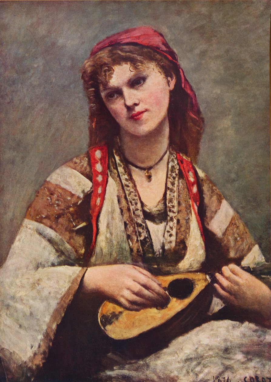 Christine Nilsson, 1874 1935 tekijältä Jean Baptiste Camille Corot