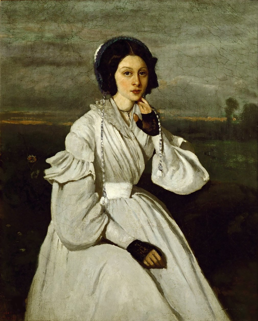 Claire Sennegon, 1837. tekijältä Jean Baptiste Camille Corot