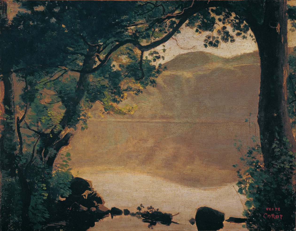 Nemisee tekijältä Jean Baptiste Camille Corot