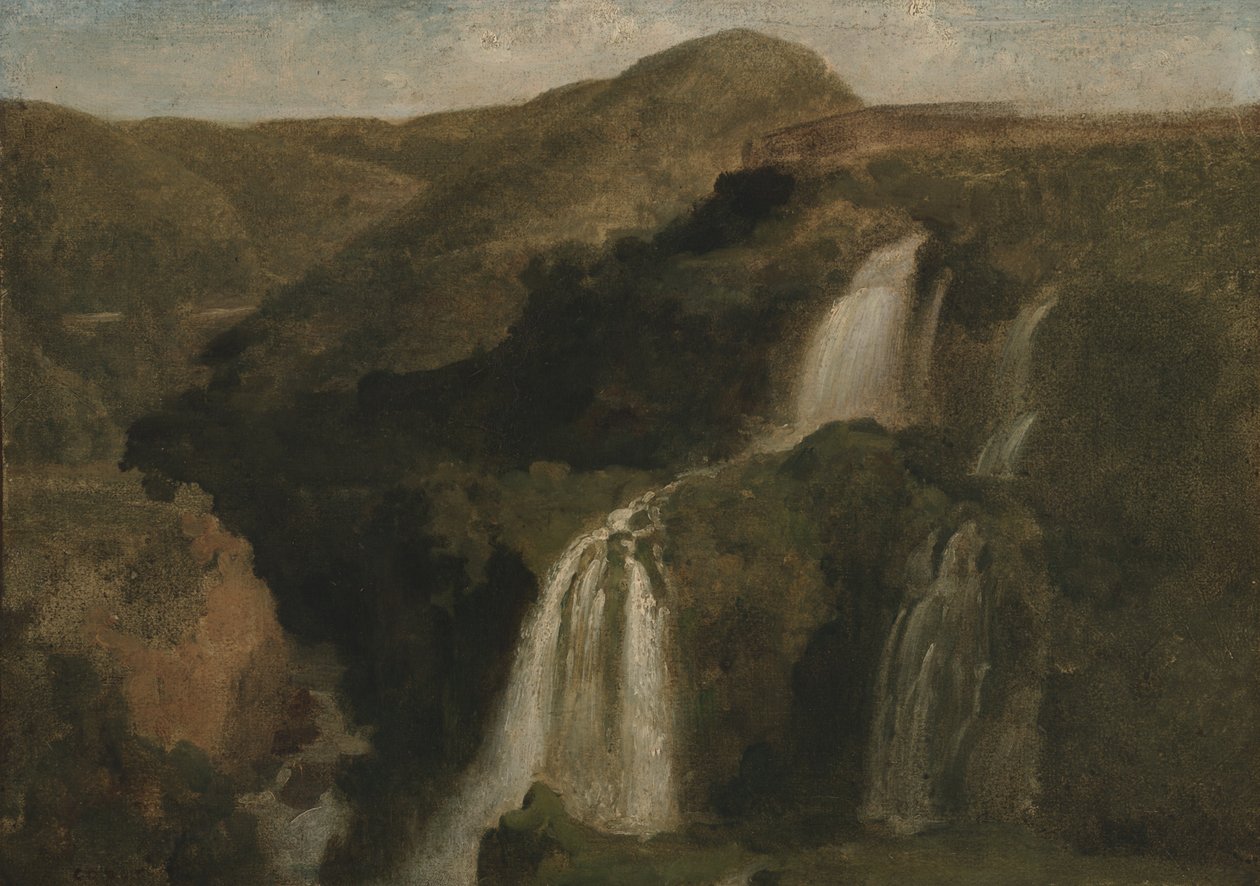 Tivolin putoukset tekijältä Jean Baptiste Camille Corot
