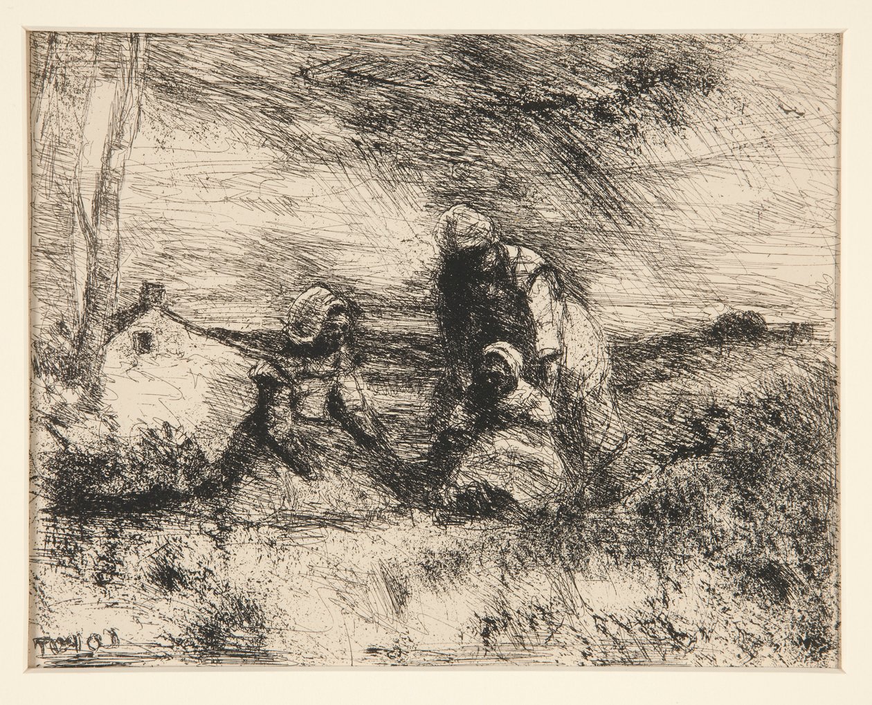 Pikku sisko tekijältä Jean Baptiste Camille Corot