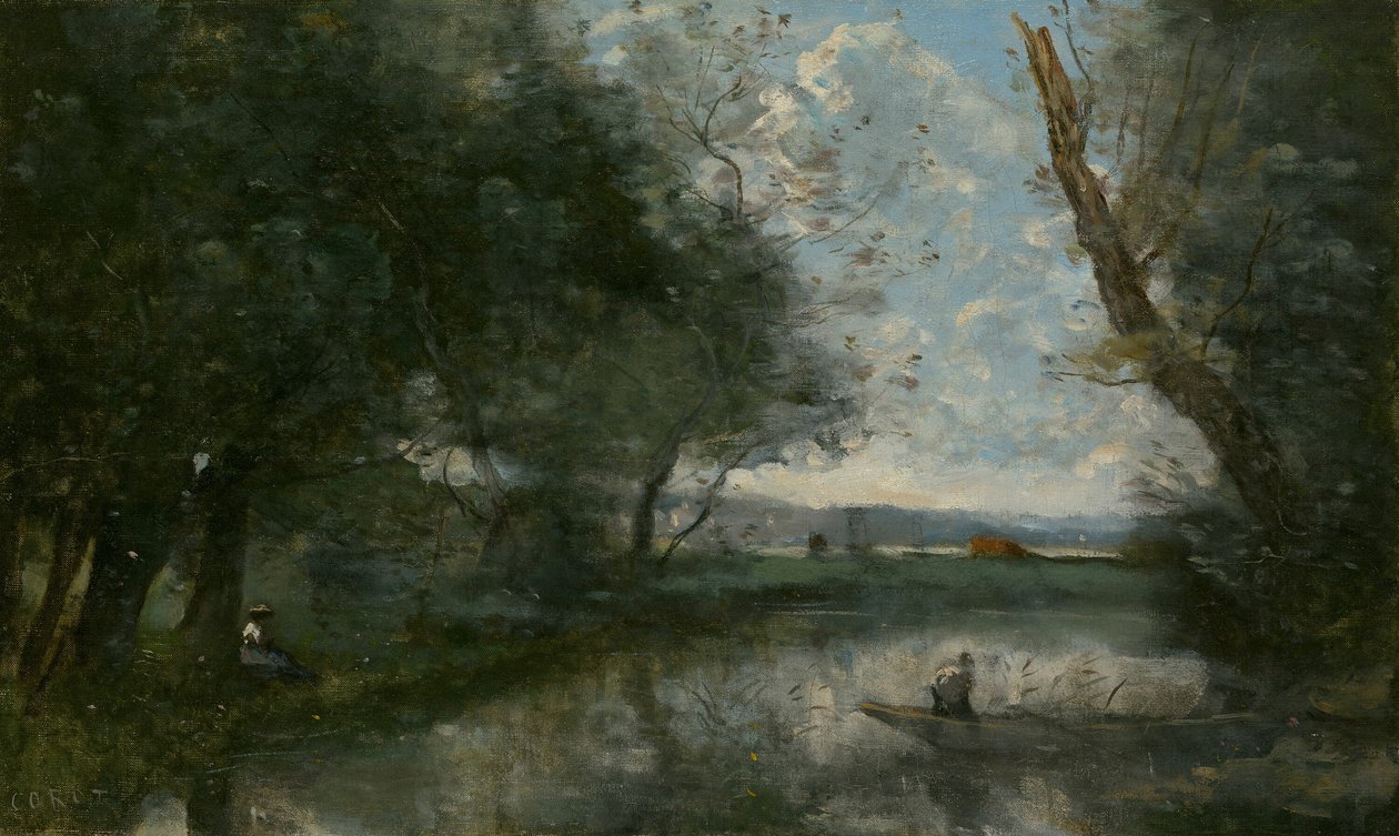 Maisema tekijältä Jean Baptiste Camille Corot