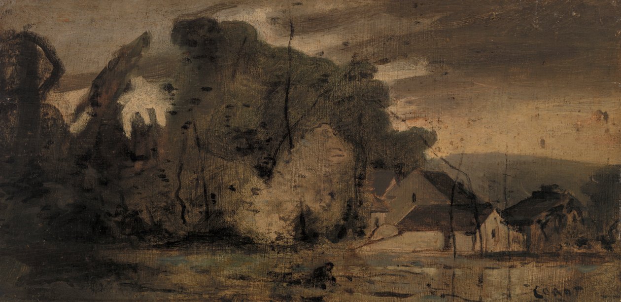 Maisema tekijältä Jean Baptiste Camille Corot