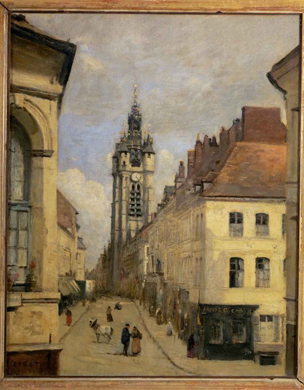 Douain kellotapuli ... tekijältä Jean Baptiste Camille Corot