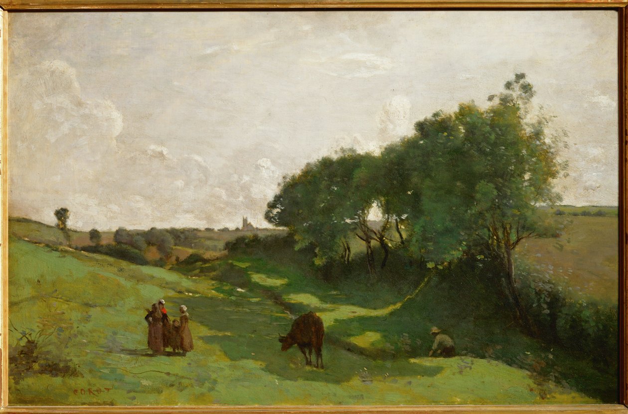 Le vallon - laakso ... tekijältä Jean Baptiste Camille Corot