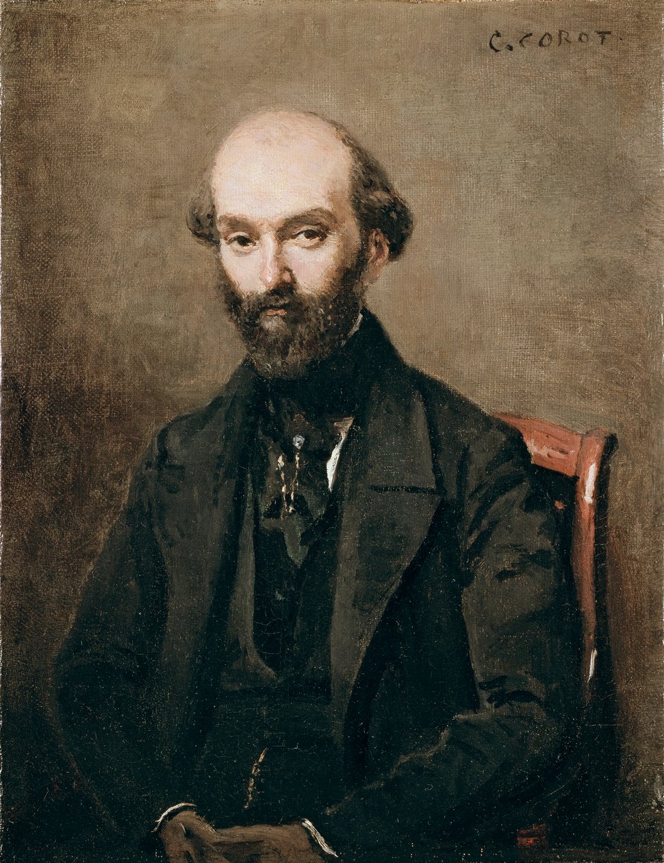 M. Bison, 1852 tekijältä Jean Baptiste Camille Corot