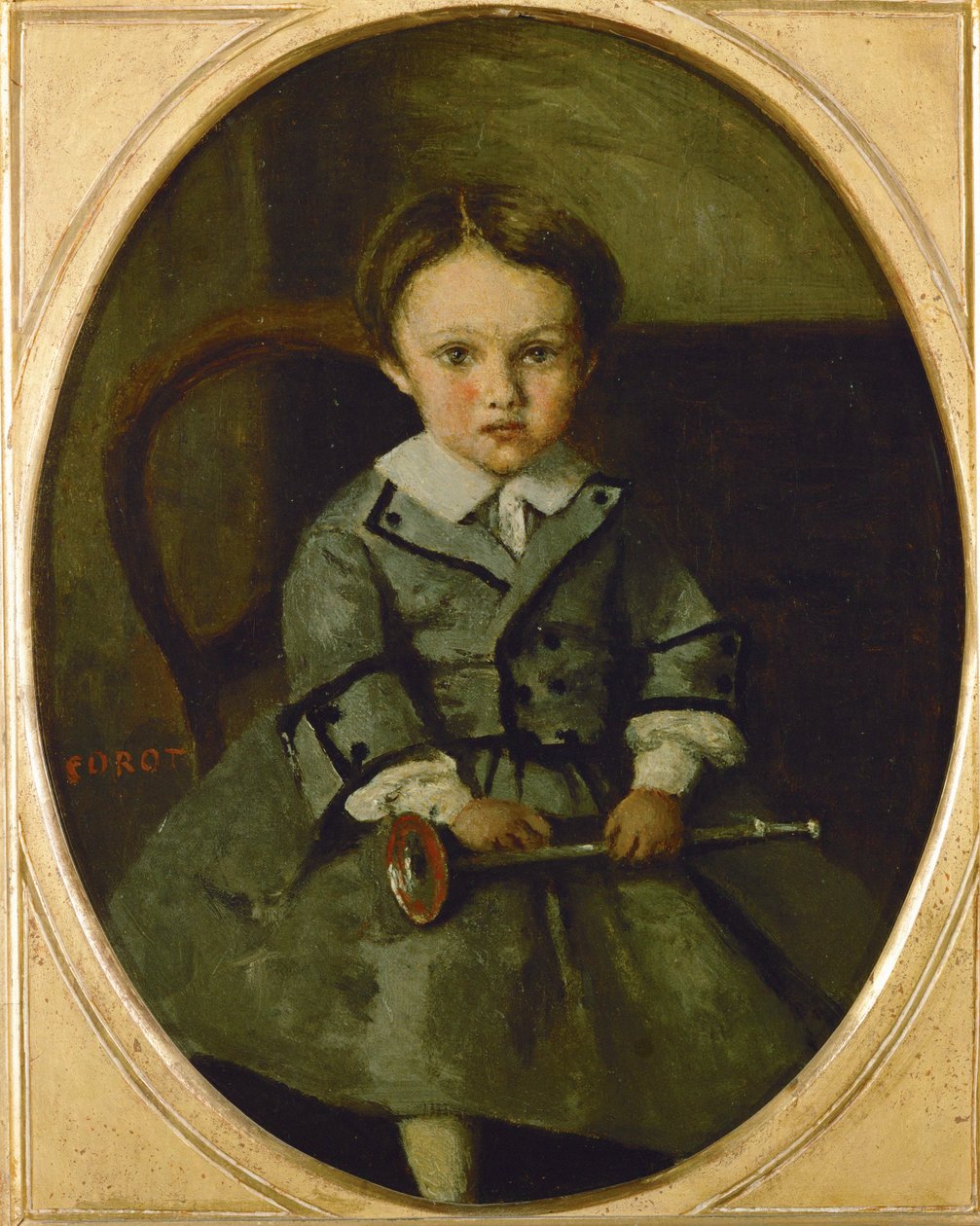 Maurice Robert lapsena ... tekijältä Jean Baptiste Camille Corot