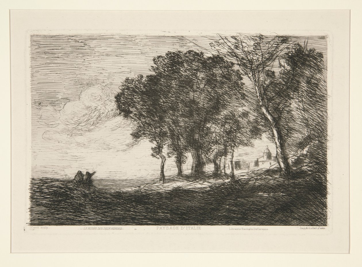 Maisema tekijältä Jean Baptiste Camille Corot