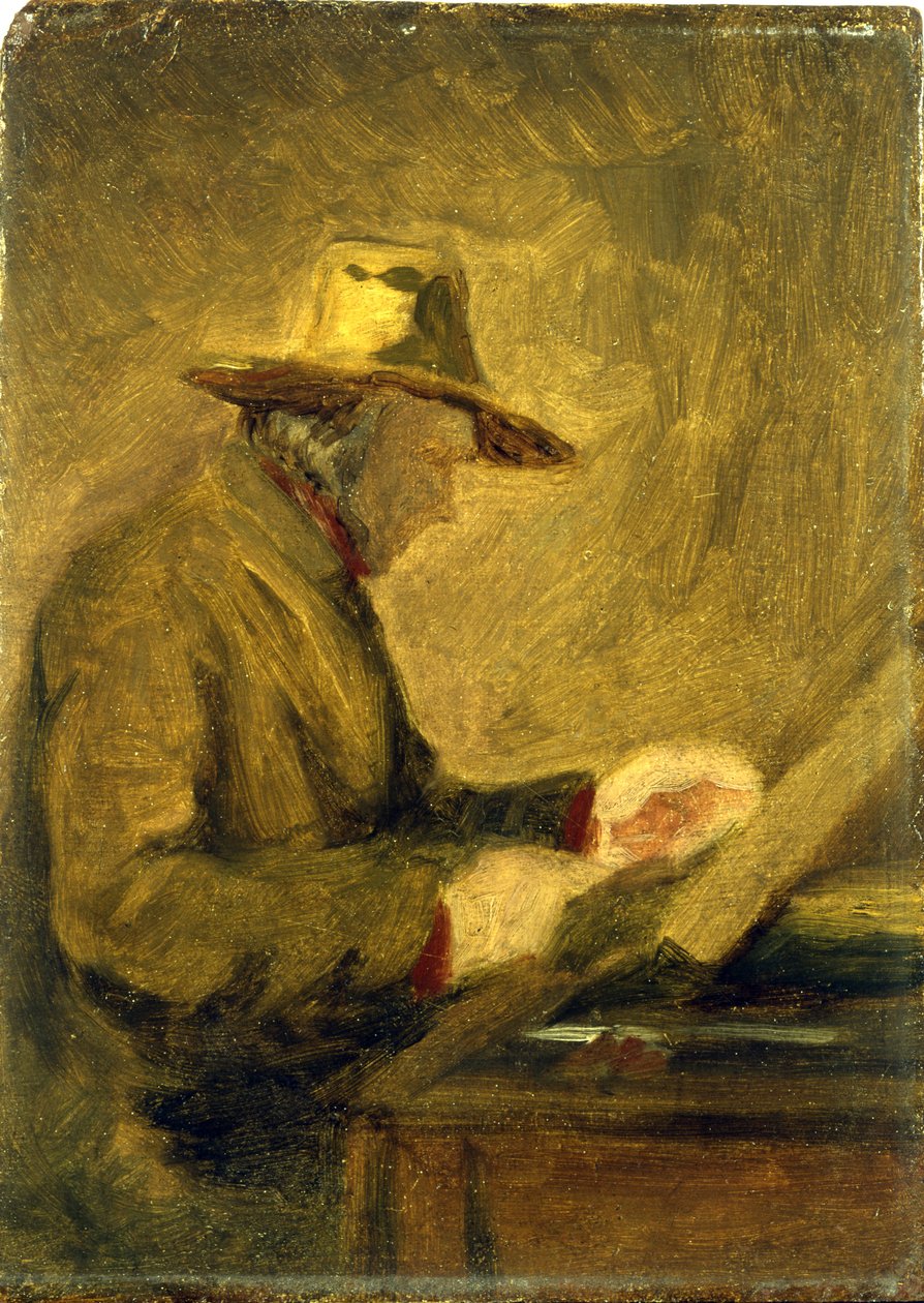 Daumierin muotokuva tekijältä Jean Baptiste Camille Corot