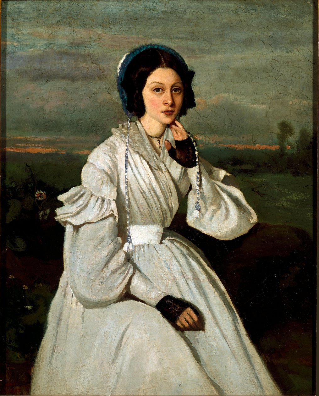 Muotokuva Louise Claire Sennegonista, tulevasta Madame Charmois