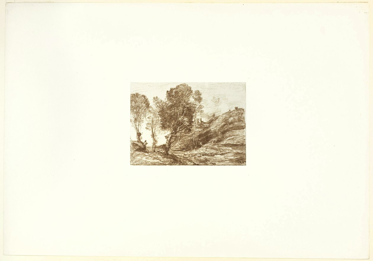 Italian muistaminen tekijältä Jean Baptiste Camille Corot