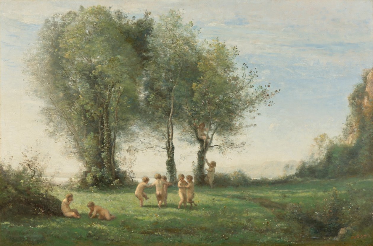 Ronde D’Amours; Vipu du Soleil tekijältä Jean Baptiste Camille Corot