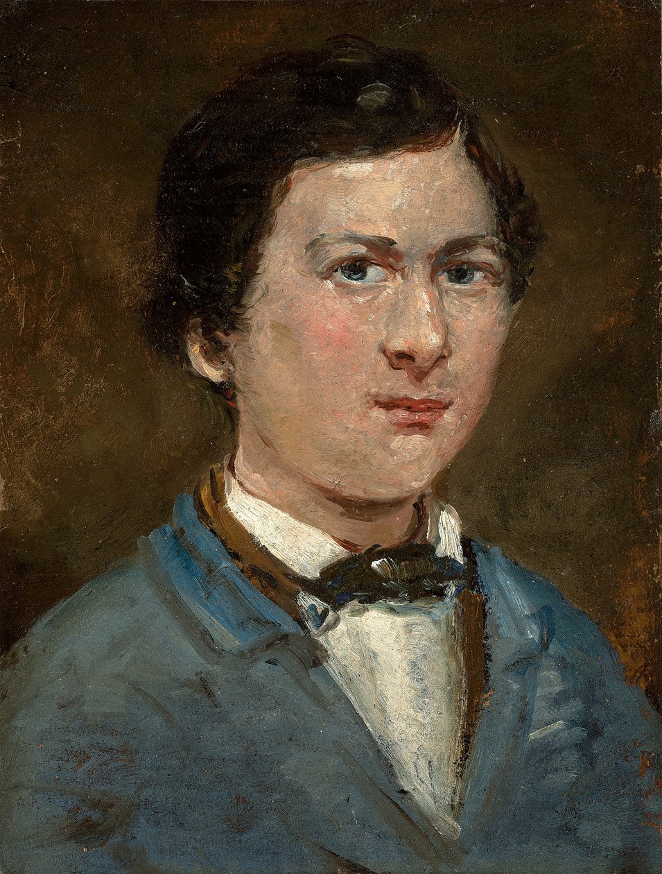 Omakuva, n. 1818-1821 tekijältä Jean Baptiste Camille Corot