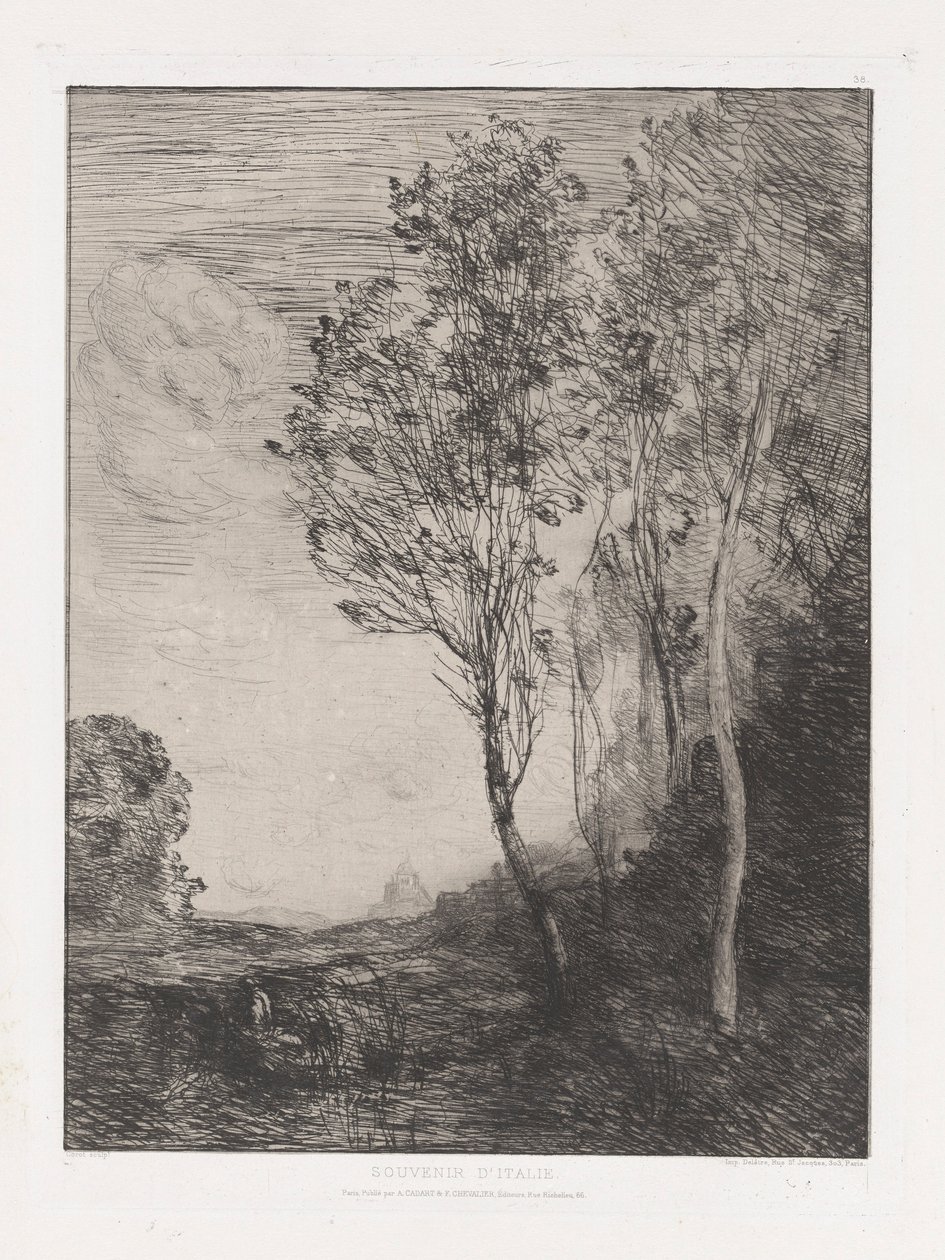 muisto tekijältä Jean Baptiste Camille Corot