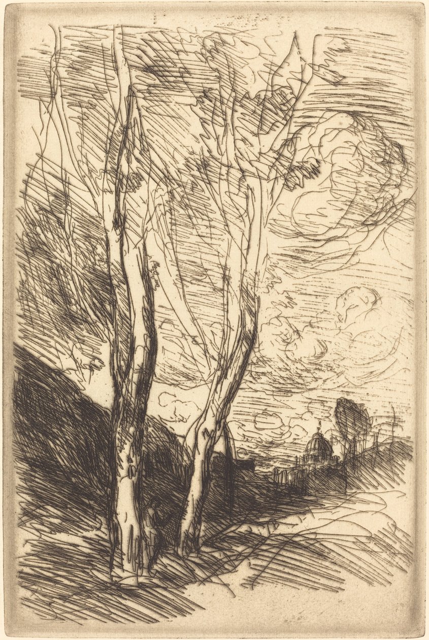 Firenzen katedraali (Le Dome florentin) tekijältä Jean Baptiste Camille Corot