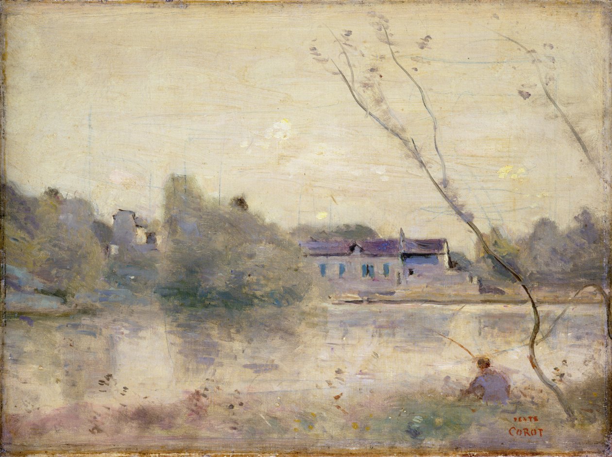 Huonekalut ja erilaiset esineet 1100- ja 1300-luvuilta tekijältä Jean Baptiste Camille Corot