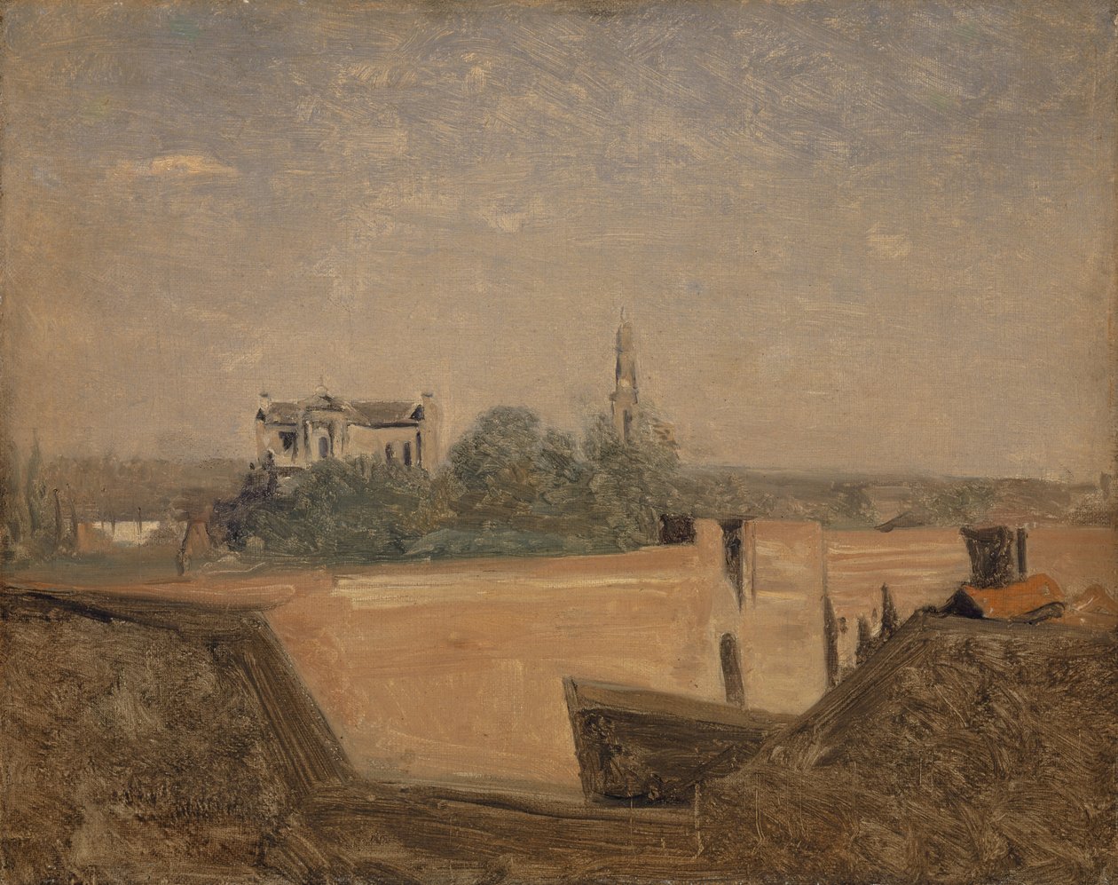 Arrasin vallit, 1852 tekijältä Jean Baptiste Camille Corot