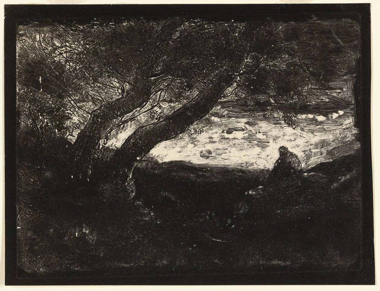 Ajattelija tekijältä Jean Baptiste Camille Corot
