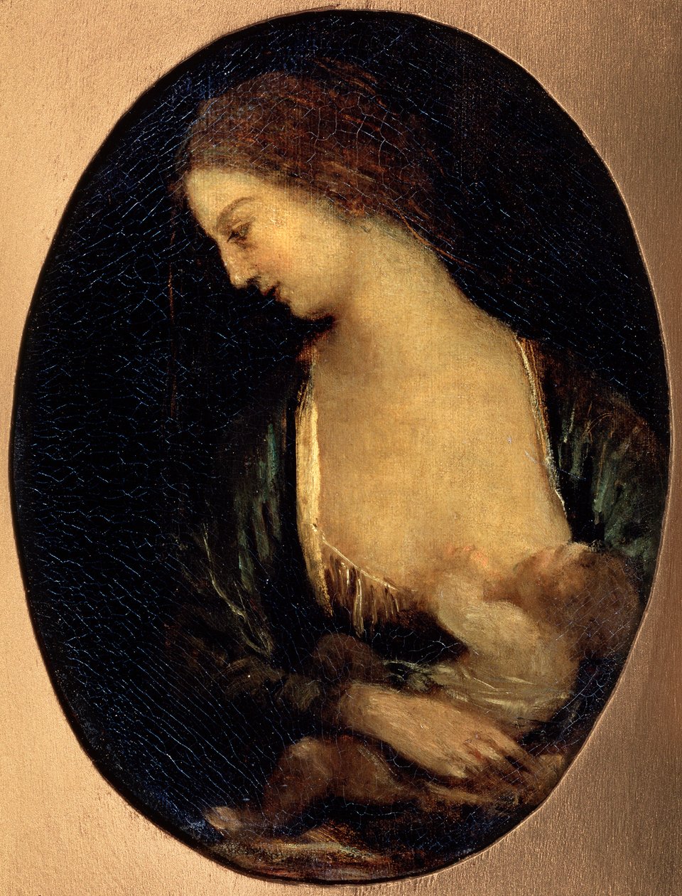 Verneuilin neitsyt, 1850-1860. tekijältä Jean Baptiste Camille Corot
