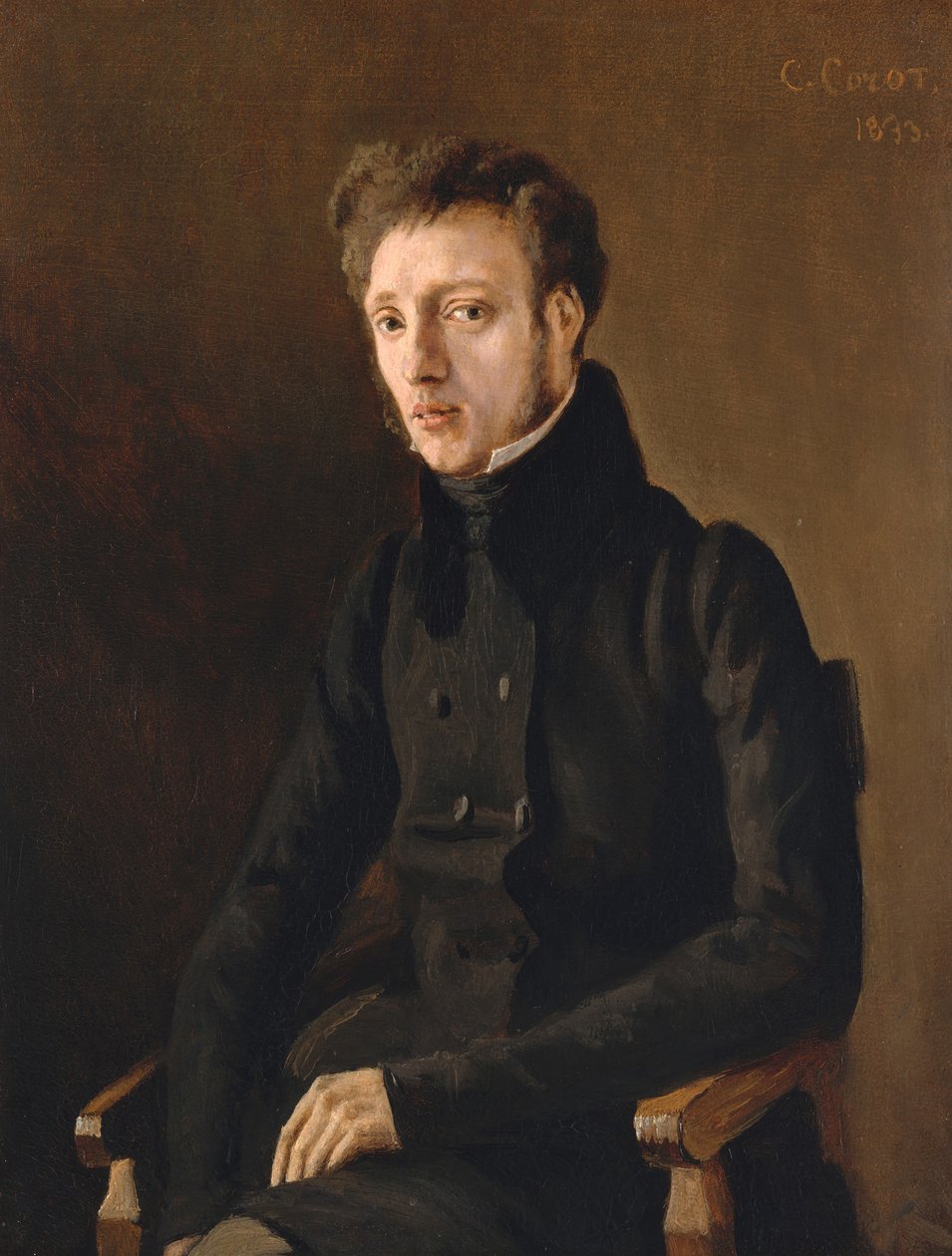 Toussaint Lemaistre 18078-1888, 1833. tekijältä Jean Baptiste Camille Corot