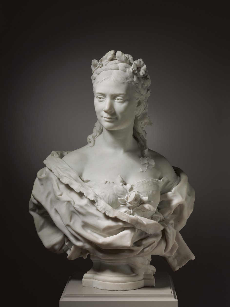 Naisen rintakuva tekijältä Jean Baptiste Carpeaux