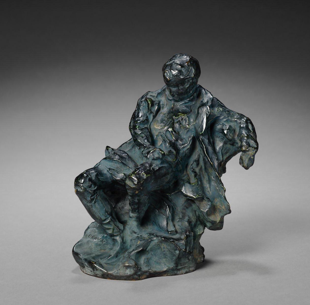 Napoleon Pyhällä Helenalla, n. 1860-1870. tekijältä Jean Baptiste Carpeaux