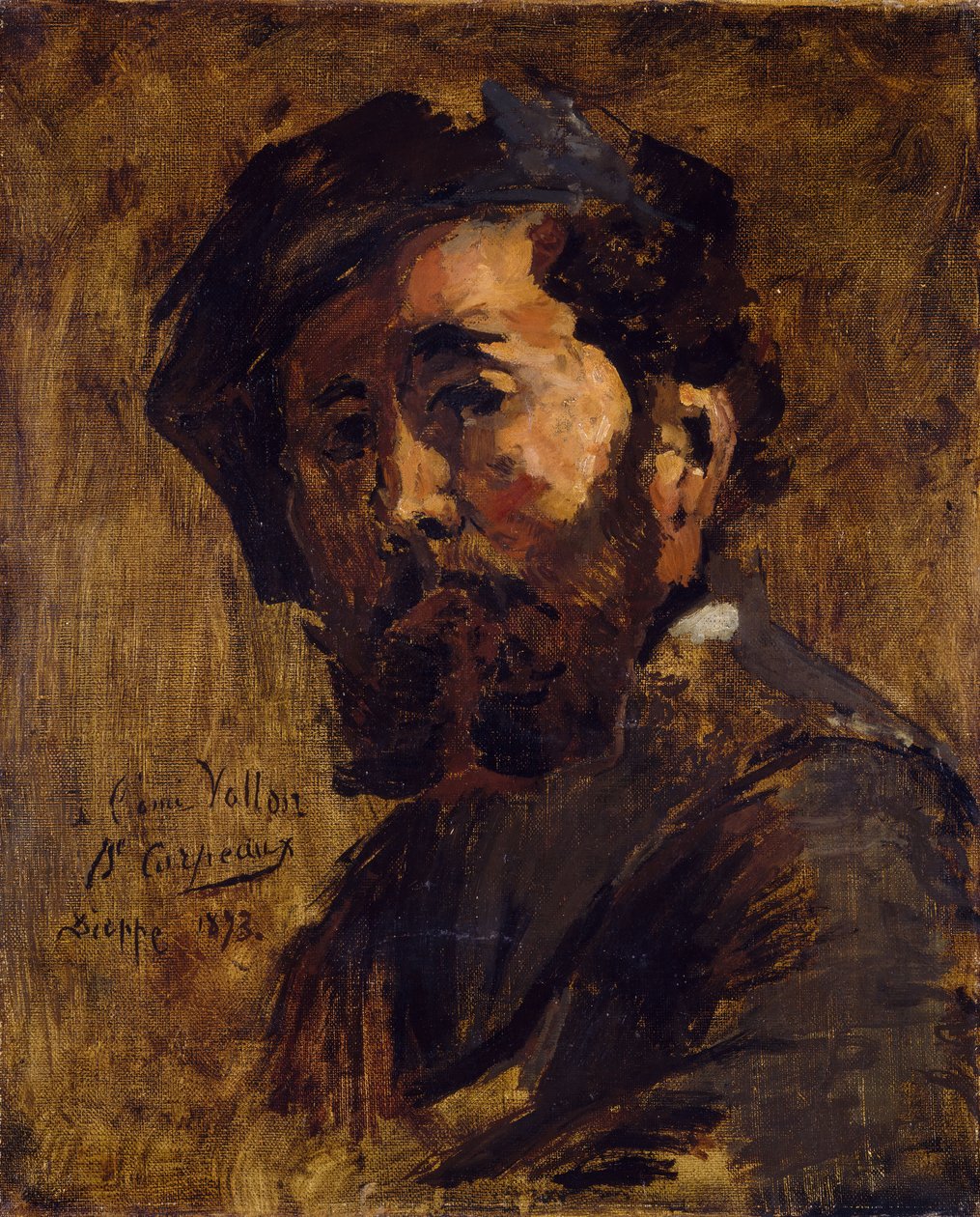 Antoine Vollonin muotokuva 1833-1900, 1873. tekijältä Jean Baptiste Carpeaux