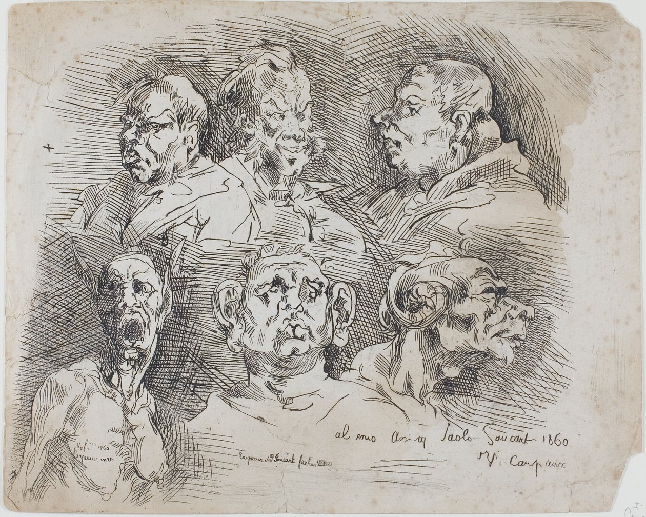 Pään tutkimukset tekijältä Jean Baptiste Carpeaux