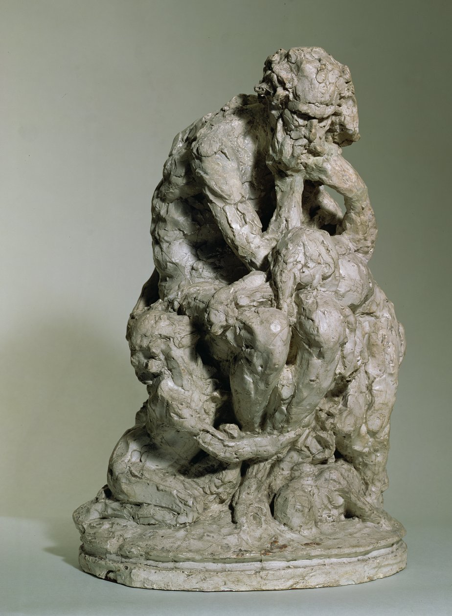 Ugolino ja hänen poikansa (kipsi) (katso myös 197136 ja 234151) tekijältä Jean Baptiste Carpeaux