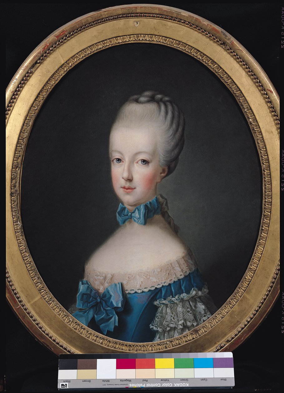 Marie-Antoinette de Habsbourg-Lorrainen (1750-93) muotokuva Joseph Ducreux