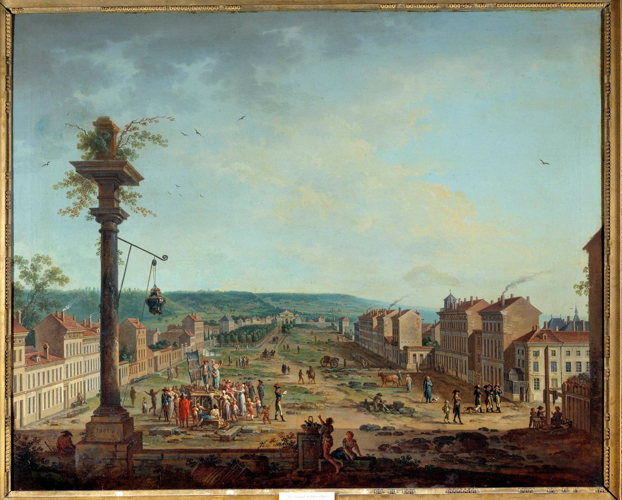 Greven paikka Nancyssa. Jean Baptiste Claudot