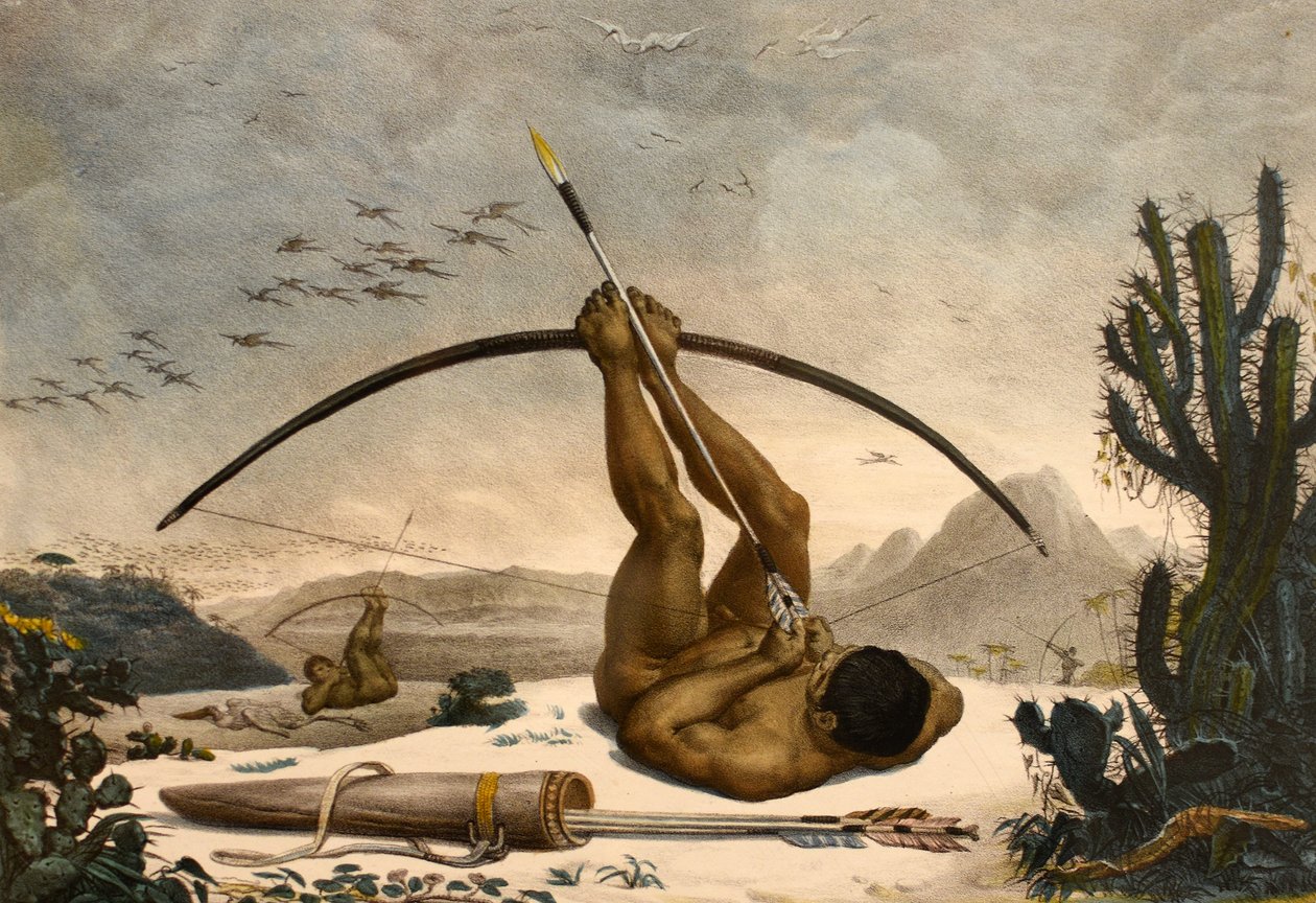 Caboclo Jean-Baptiste Debretin 1834 tekemä Caboclo. tekijältä Jean Baptiste Debret