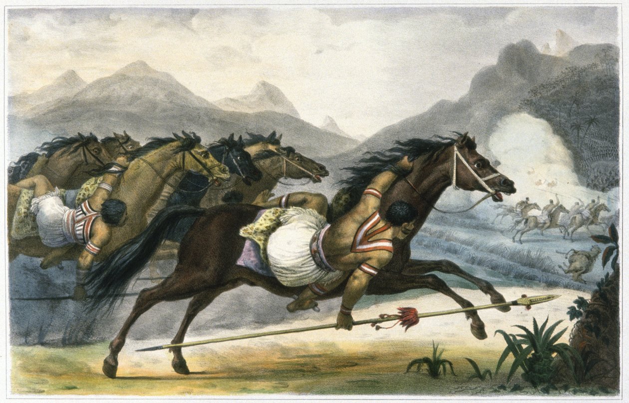 Cuangurus Indiansfinnish ਦਾ ਚਾਰਜ tekijältä Jean Baptiste Debret