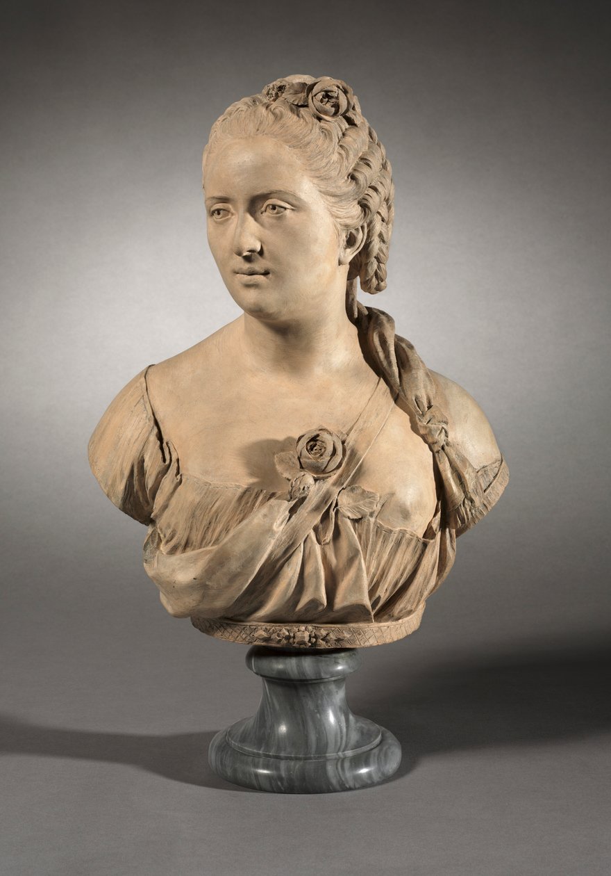 Naisen muotokuva, 1759. tekijältä Jean Baptiste Defernex