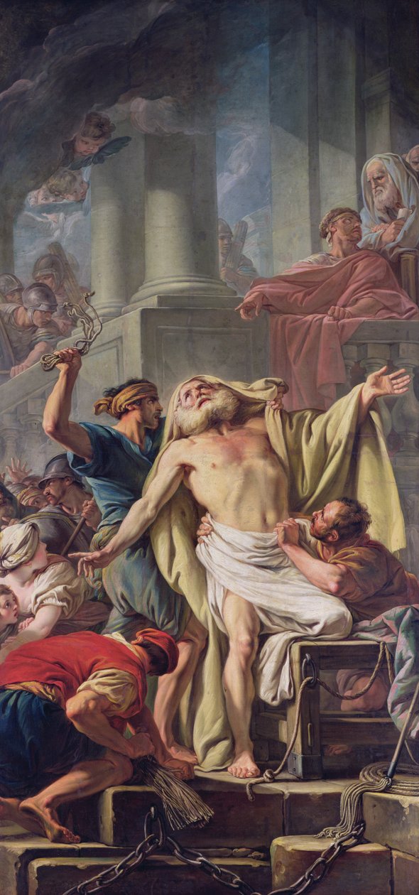 Pyhän Andreaksen liputus, 1761 tekijältä Jean Baptiste Deshays de Colleville