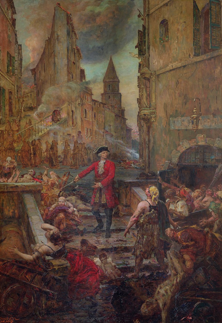 Chevalier Roze Montee dAccoulesissa, Marseillessa tekijältä Jean Baptiste Duffaud