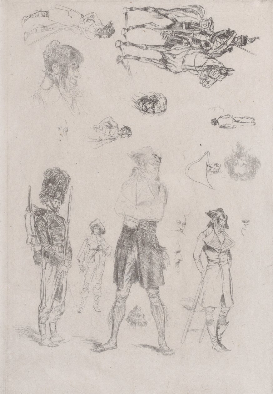 Luonnosarkki Luonnosarkki, 1868. tekijältä Jean Baptiste Edouard Detaille