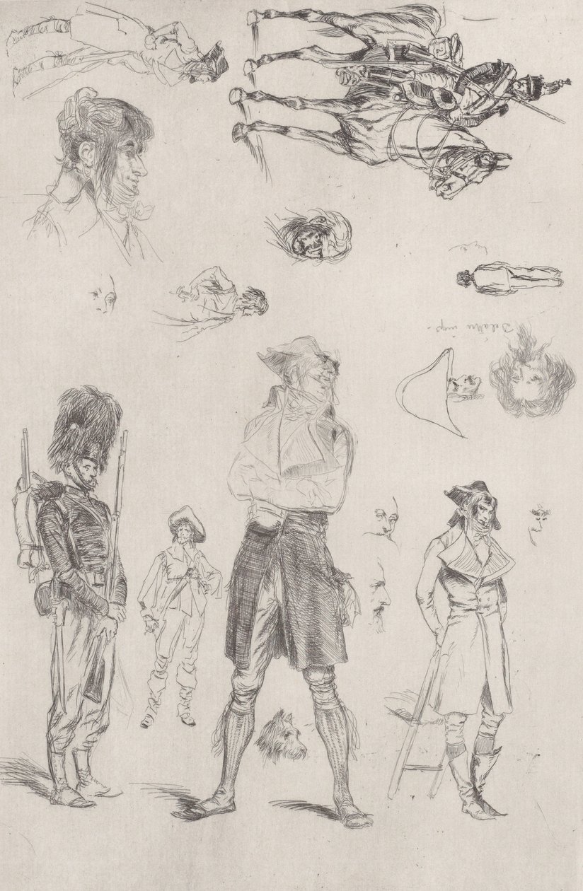 Luonnosarkki Luonnosarkki, 1868. tekijältä Jean Baptiste Edouard Detaille