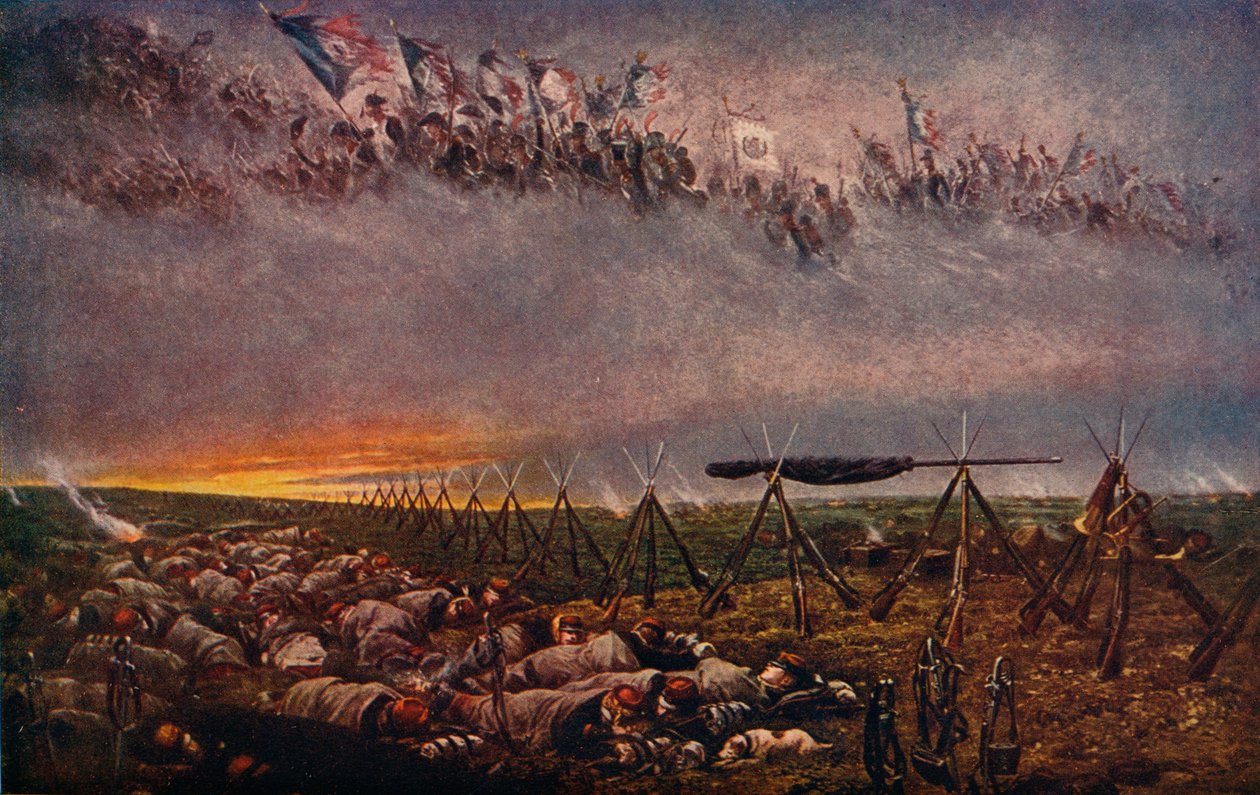 Unelma, 1888, 1909 tekijältä Jean Baptiste Edouard Detaille