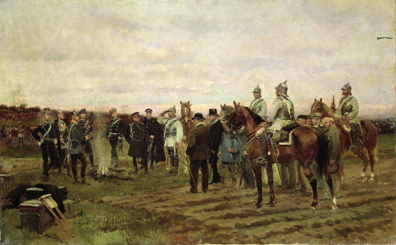 Panttivangit: Matkamuisto 1870-1871 -kampanjasta, 1878 tekijältä Jean Baptiste Edouard Detaille