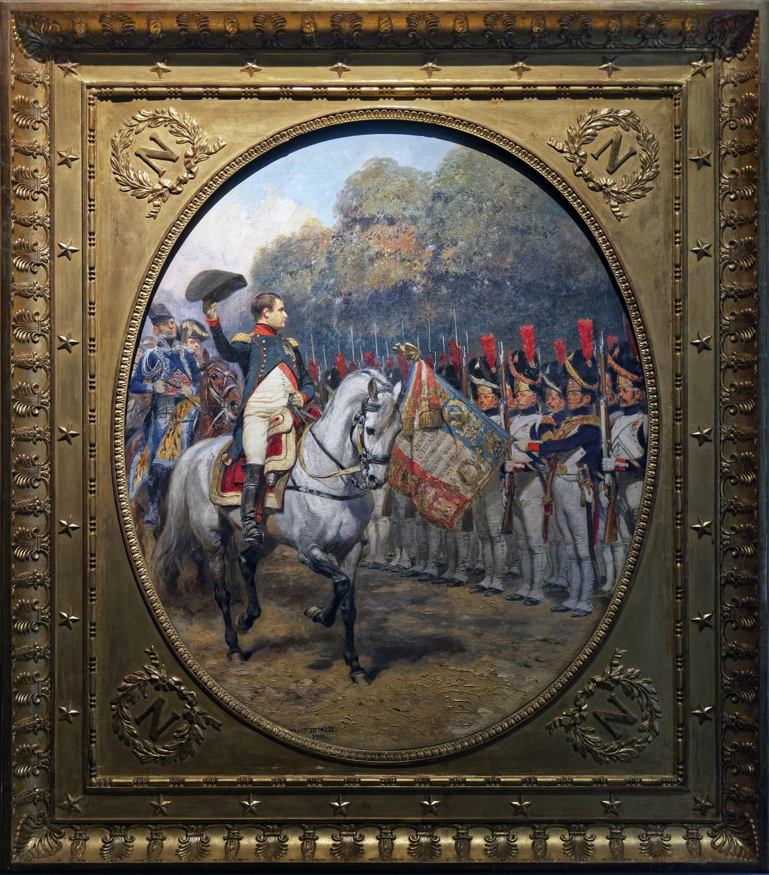 Katsaus vuonna 1810, n. 1875-1900 tekijältä Jean Baptiste Edouard Detaille