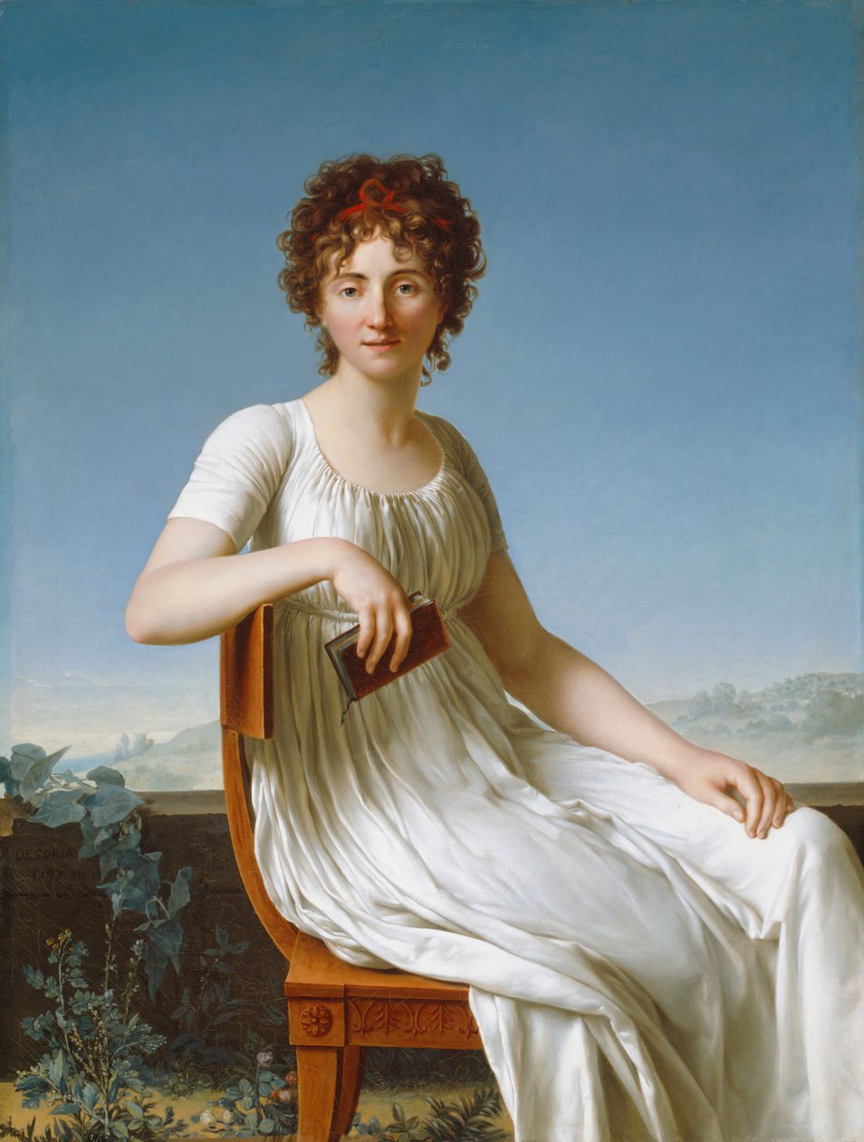 Constance Pipeletin muotokuva, 1797. tekijältä Jean Baptiste Francois Desoria