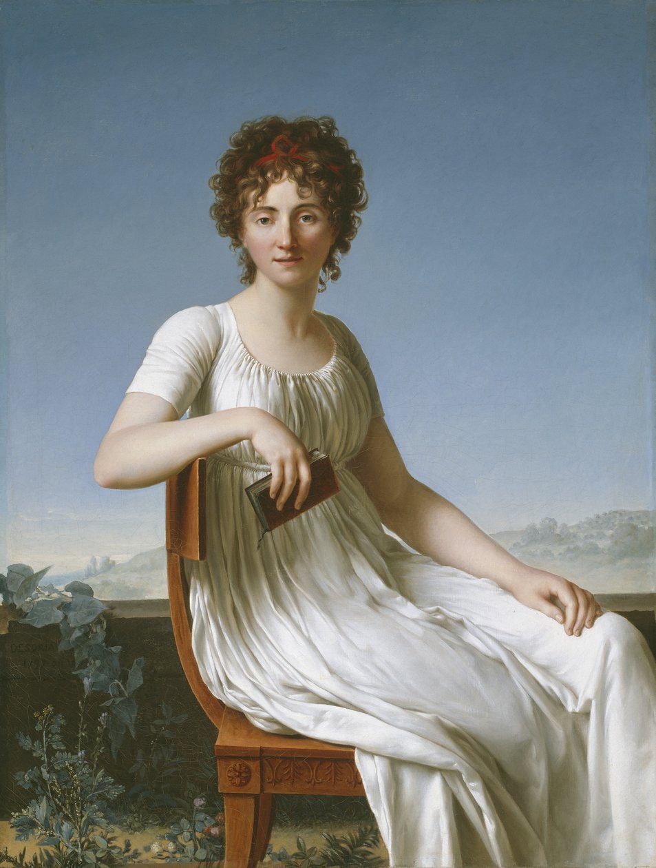 Constance Pipeletin muotokuva, 1797 tekijältä Jean Baptiste Francois Desoria