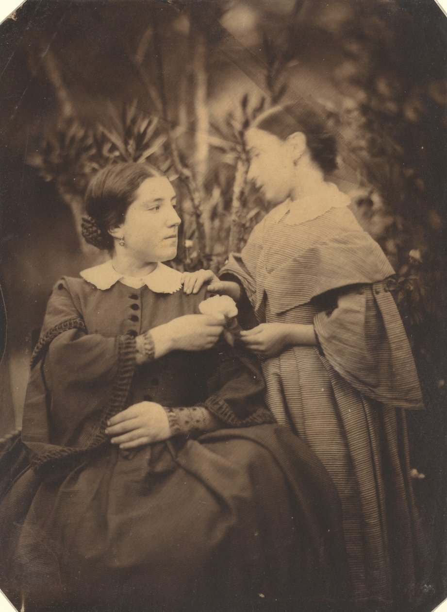 Muotokuva naisesta ja lapsesta, 1855. tekijältä Jean Baptiste Frénet