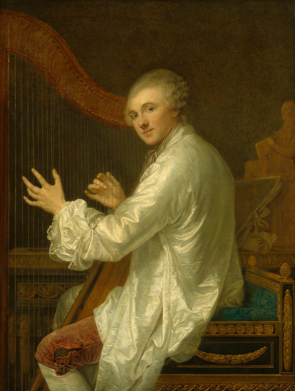 Angel Laurent elokuvasta La Live de Jully, n. 1759 tekijältä Jean Baptiste Greuze